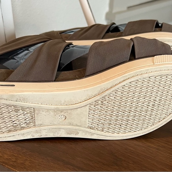 EILEEN FISHER ZANYA WEDGE SANDAL SZ 9.5 - Picture 7 of 8